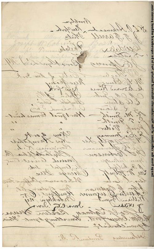 1877年1月27日，佛罗里达支持者写给《利记手机官网》编辑的信的细节