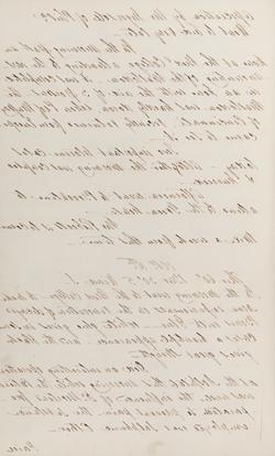 约翰·柯林斯·沃伦日记，1846年10月16日的手稿